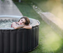 MSpa Delight Series - Silver Cloud 4 Person Round Hot Tub (Inflatable)
