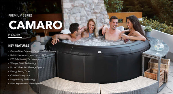 MSpa Premium Series - Camaro 6 Person Round Hot Tub (Inflatable)