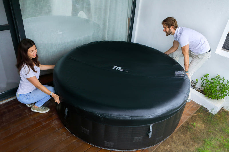 MSpa Comfort Series - Starry 6 Person Round Hot Tub (Inflatable)
