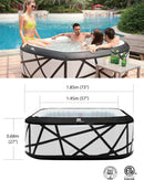 MSpa Premium Series - Soho 6 Person Square Hot Tub (Inflatable)