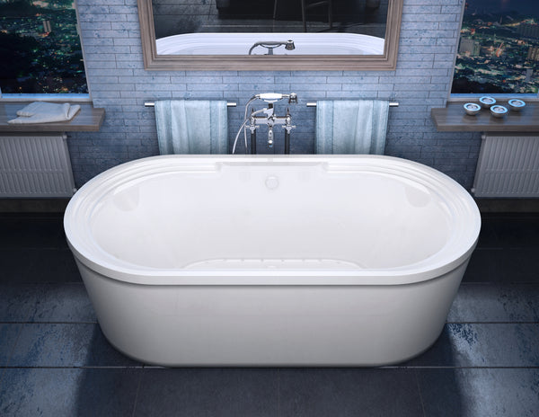 Atlantis Whirlpools Royale 34 x 67 Oval Freestanding Bathtub