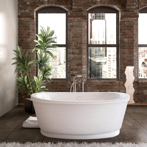 Atlantis Whirlpools Allure 36 x 66 Freestanding Bathtub