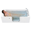 Ella Laydown 32"x72" Air Massage Walk in Tub