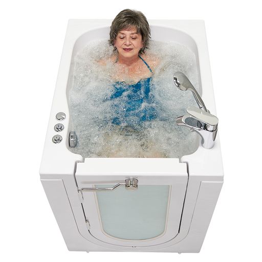 Ella Front Entry 32"x40" Air and Hydro Massage Walk-In Tub