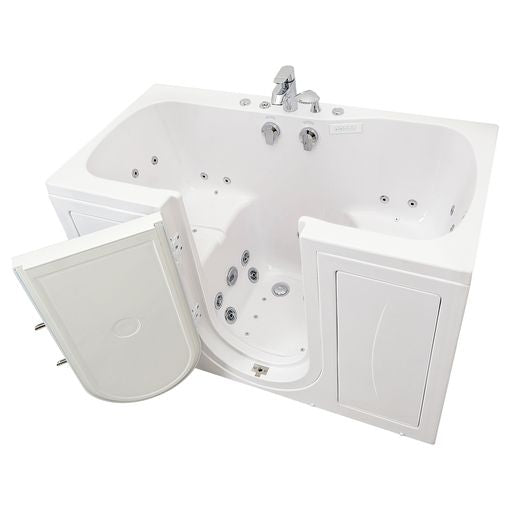 Ella Tub4Two 32"x60" Hydro + Air Massage w/ Independent Foot Massage Walk-In Tub