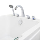 Ella Laydown 32"x72" Air Massage Walk in Tub