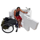 Ella Wheelchair Transfer 26"x52" Air and Hydro Massage Walk-In Tub