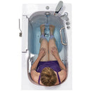 Ella Mobile 26"x45" Air and Hydro Massage Walk-In Tub