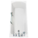 Ella Laydown 32"x72" Soaking Walk in Tub