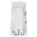 Ella Laydown 32"x72" Soaking Walk in Tub