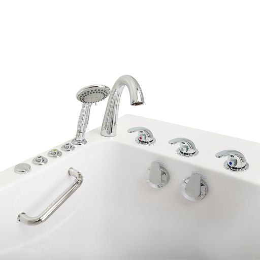 Ella Monaco 32"x52" Air and Hydro Massage Walk-In Tub