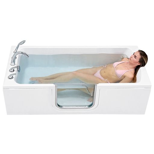 Ella Laydown 32"x72" Soaking Walk in Tub