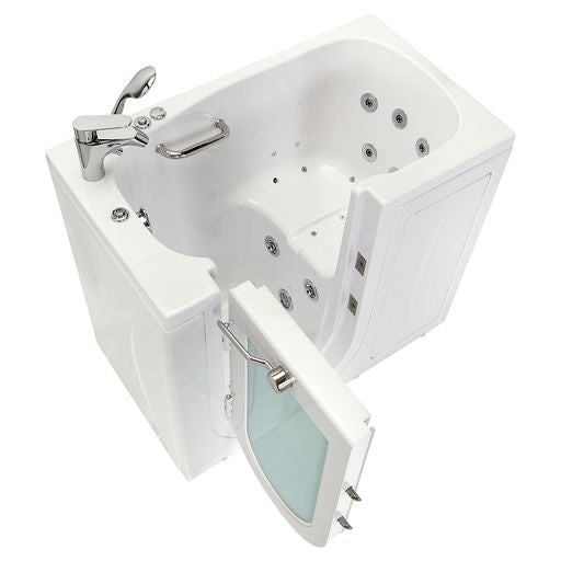 Ella Mobile 26"x45" Air and Hydro Massage Walk-In Tub