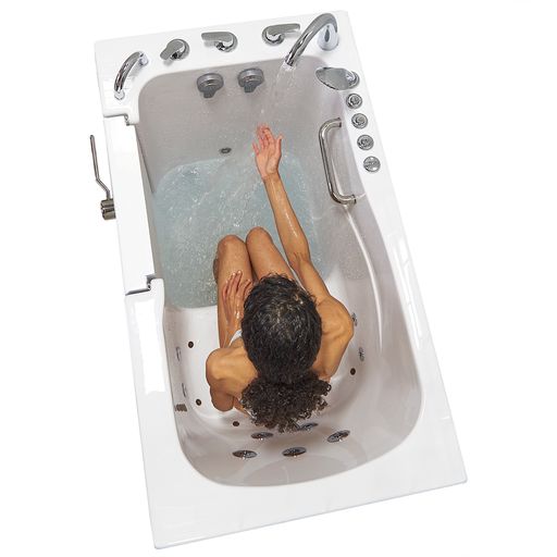 Ella Monaco 32"x52" Air and Hydro Massage Walk-In Tub