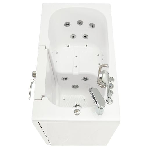 Ella Mobile 26"x45" Air and Hydro Massage Walk-In Tub