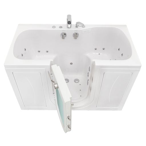 Ella Tub4Two 32"x60" Hydro + Air Massage w/ Independent Foot Massage Walk-In Tub