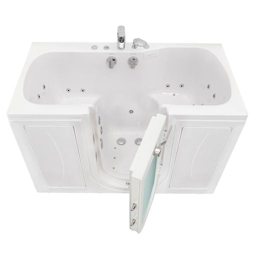 Ella Tub4Two 32"x60" Hydro + Air Massage w/ Independent Foot Massage Walk-In Tub