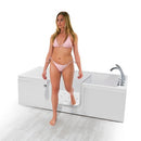 Ella Laydown 32"x72" Air Massage Walk in Tub