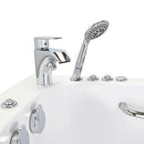 Ella Wheelchair Transfer 26"x52" Air and Hydro Massage Walk-In Tub