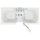 Ella Big4Two 36"x80" Hydro + Air Massage w/ Independent Foot Massage Walk-In Tub