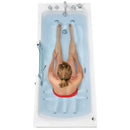 Ella Laydown 32"x72" Hydro Massage Walk in Tub