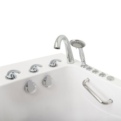 Ella Capri 30"x52" Air and Hydro Massage Walk-In Tub