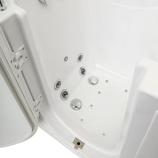 Ella Capri 30"x52" Air and Hydro Massage Walk-In Tub