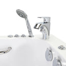 Ella Wheelchair Transfer 26"x52" Air and Hydro Massage Walk-In Tub