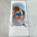 Ella Wheelchair Transfer 30"x52" Air and Hydro Massage Walk-In Tub