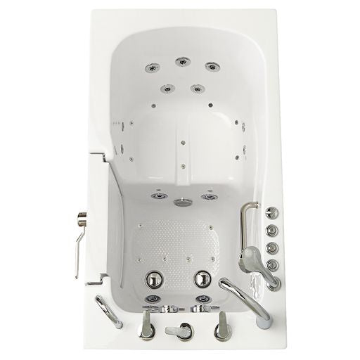 Ella Capri 30"x52" Air and Hydro Massage Walk-In Tub