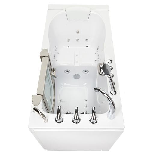 Ella Deluxe 30"x55" Air and Hydro Massage Walk-In Tub