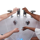 Ella Escape 36"x72" Air + Hydro + Independent Foot Massage Walk-In Tub