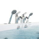 Ella Big4Two 36"x80" Hydro + Air Massage w/ Independent Foot Massage Walk-In Tub