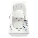 Ella Wheelchair Transfer 26"x52" Air and Hydro Massage Walk-In Tub