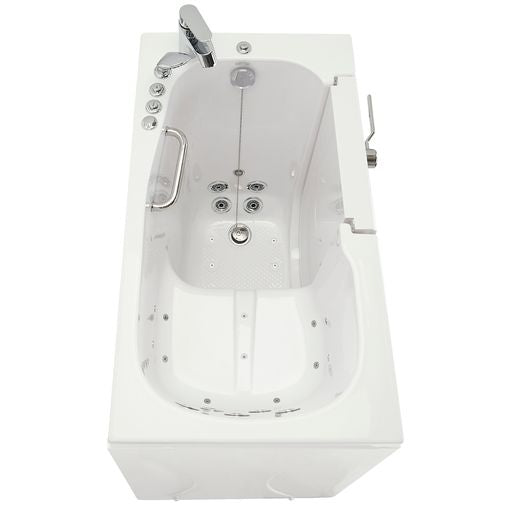 Ella Mobile 26"x45" Air and Hydro Massage Walk-In Tub