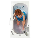 Ella Wheelchair Transfer 26"x52" Air and Hydro Massage Walk-In Tub