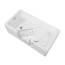 Ella Laydown 30"x60" Air Massage Walk in Tub