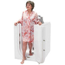 Ella Front Entry 32"x40" Air and Hydro Massage Walk-In Tub